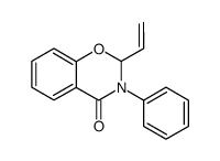 2-Ethenyl-3,4-dihydro-3-phenyl-2H-1,3-benzoxazin-4-one Structure