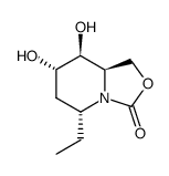 3H-Oxazolo[3,4-a]pyridin-3-one,5-ethylhexahydro-7,8-dihydroxy-,(5R,7S,8S,8aR)-(9CI)结构式