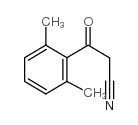 2,6-Dimethylbenzoylacetonitrile Structure