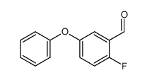 5-phenoxy-2-fluoro-benzaldehyde Structure