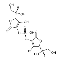 2,2'-Bis-(L-ascorbyl)-phosphate结构式