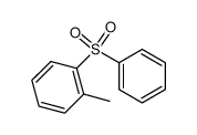 1-methyl-2-(phenylsulfonyl)benzene Structure