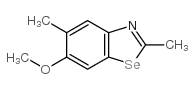 6-methoxy-2,5-dimethyl-1,3-benzoselenazole Structure