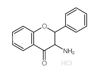 3-amino-2-phenyl-chroman-4-one Structure