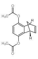 1,4-Methanonaphthalene-5,8-diol,1,4-dihydro-, 5,8-diacetate Structure