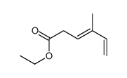 ethyl 4-methylhexa-3,5-dienoate结构式