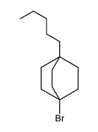 4-bromo-1-pentylbicyclo[2.2.2]octane Structure