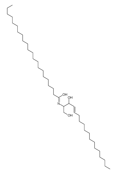 N-(1,3-dihydroxyoctadec-4-en-2-yl)docosanamide Structure