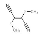 Bis(methylthio)maleonitrile Structure