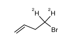 4,4-[2H2]-4-bromobut-1-ene Structure