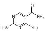 4-amino-2-methyl-pyrimidine-5-carboxamide Structure