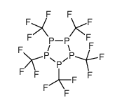 1,2,3,4,5-pentakis(trifluoromethyl)pentaphospholane结构式