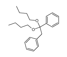 (1,1-dibutoxyethane-1,2-diyl)dibenzene Structure