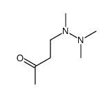 2-Butanone, 4-trimethylhydrazino- Structure
