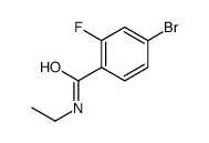 4-bromo-N-ethyl-2-fluorobenzamide picture