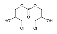 bis(3-chloro-2-hydroxypropoxy)-oxophosphanium Structure