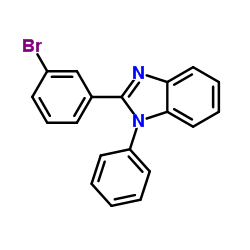 2-(3-Bromophenyl)-1-phenyl-1H-benzimidazole structure