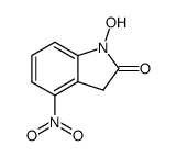 1-hydroxy-4-nitrooxyindole Structure