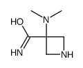 3-Azetidinecarboxamide,3-(dimethylamino)-(9CI)结构式