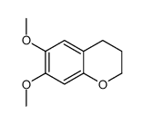 6,7-dimethoxy-3,4-dihydro-2H-chromene结构式