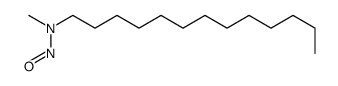 N-methyl-N-tridecylnitrous amide Structure