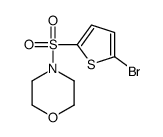 4-(5-Bromo-thiophene-2-sulfonyl)-Morpholine结构式