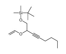 tert-butyl-(2-ethenoxyoct-3-ynoxy)-dimethylsilane Structure