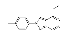 4-ethyl-7-methyl-2-(4-methylphenyl)pyrazolo[3,4-d]pyridazine Structure