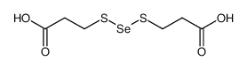 3,3'-(selenodithio)dipropionic acid Structure