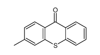 3-methylthioxanthen-9-one Structure