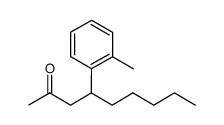 4-(o-tolyl)nonan-2-one Structure