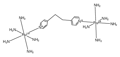 [(Ru(NH3)5)2(1,2-bis(4-pyridyl)ethane)](4+) Structure