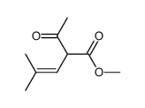 methyl 2-acetyl-4-methylpent-3-enoate Structure