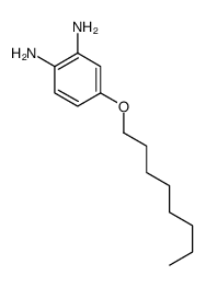 4-octoxybenzene-1,2-diamine结构式