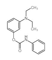 Carbamic acid, N-phenyl-, 3-diethylaminophenyl ester结构式