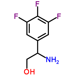 2-Amino-2-(3,4,5-trifluorophenyl)ethanol Structure