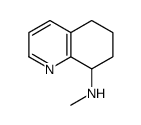 N-methyl-5,6,7,8-tetrahydroquinolin-8-amine结构式