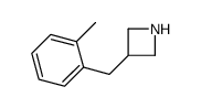 3-(2-METHYL-BENZYL)-AZETIDINE结构式