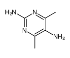 2,5-Pyrimidinediamine, 4,6-dimethyl- (9CI) structure