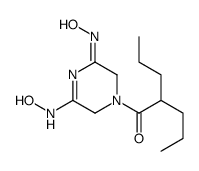 1-[3-(hydroxyamino)-5-hydroxyimino-2,6-dihydropyrazin-1-yl]-2-propylpentan-1-one Structure