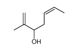 2-methylhepta-1,5-dien-3-ol Structure