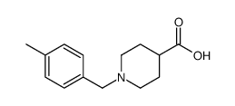 1-(4-methylbenzyl)piperidine-4-carboxylic acid结构式