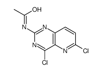 N-(4,6-dichloropyrido[3,2-d]pyrimidin-2-yl)acetamide Structure