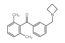 3'-AZETIDINOMETHYL-2,6-DIMETHYLBENZOPHENONE picture