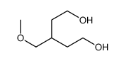 3-(methoxymethyl)pentane-1,5-diol结构式