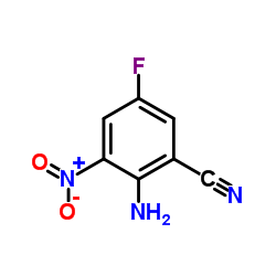 2-Amino-5-fluoro-3-nitrobenzonitrile picture