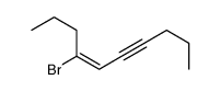 4-bromodec-4-en-6-yne Structure