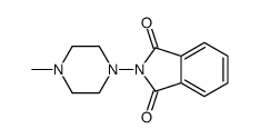2-(4-methylpiperazin-1-yl)isoindole-1,3-dione结构式