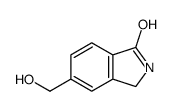 5-(Hydroxymethyl)isoindolin-1-one Structure