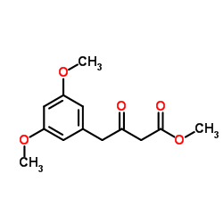 Methyl 4-(3,5-dimethoxyphenyl)-3-oxobutanoate Structure